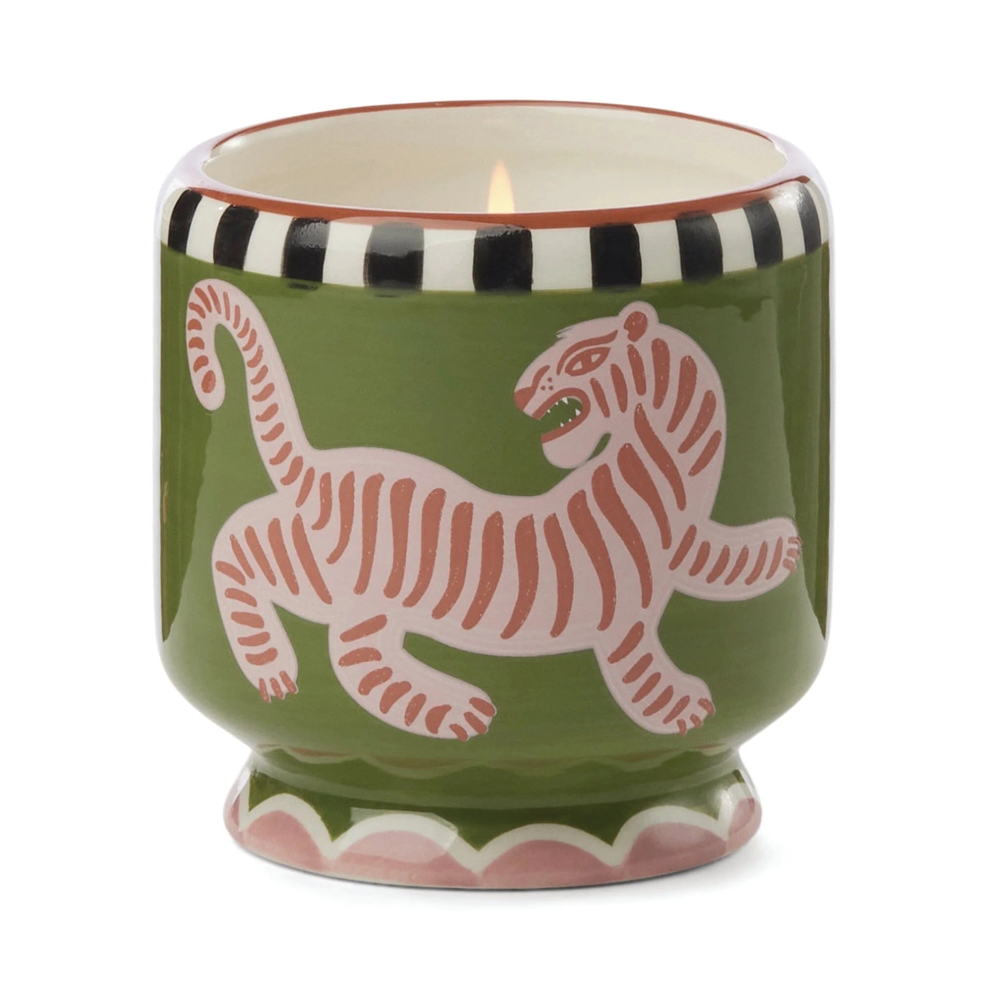 Adopo Black Cedar & Fig Tiger Candle - 226g