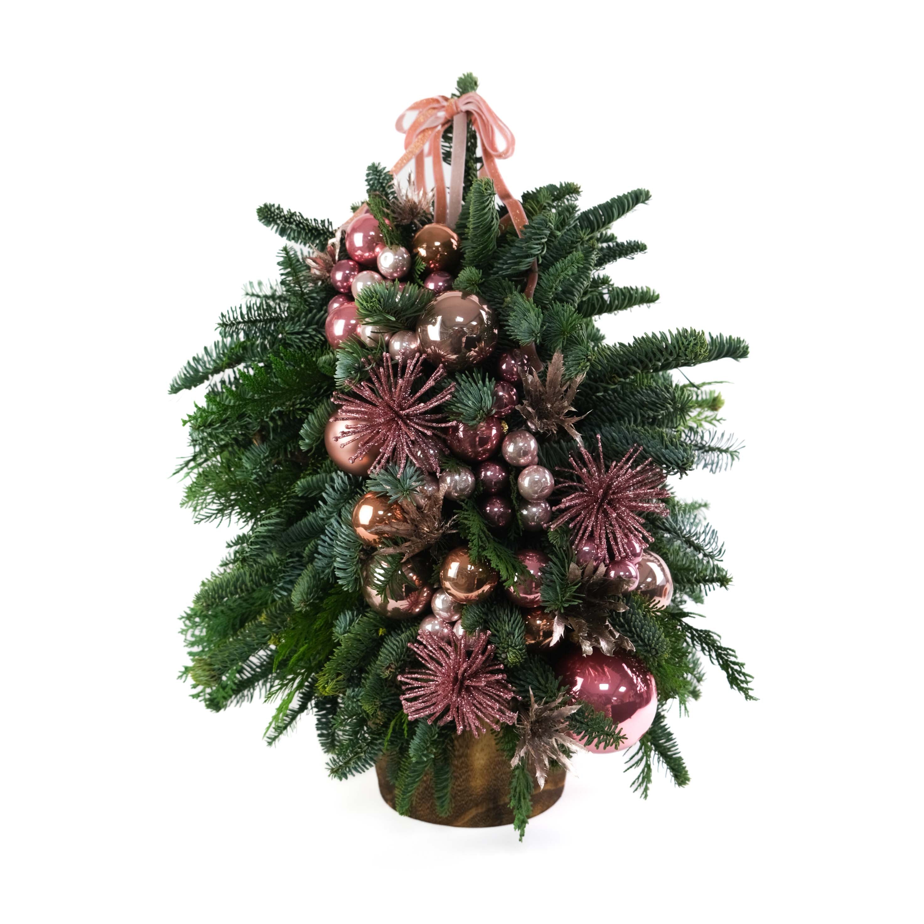 Lux Rose Gold & Champs Mix Christmas Tree