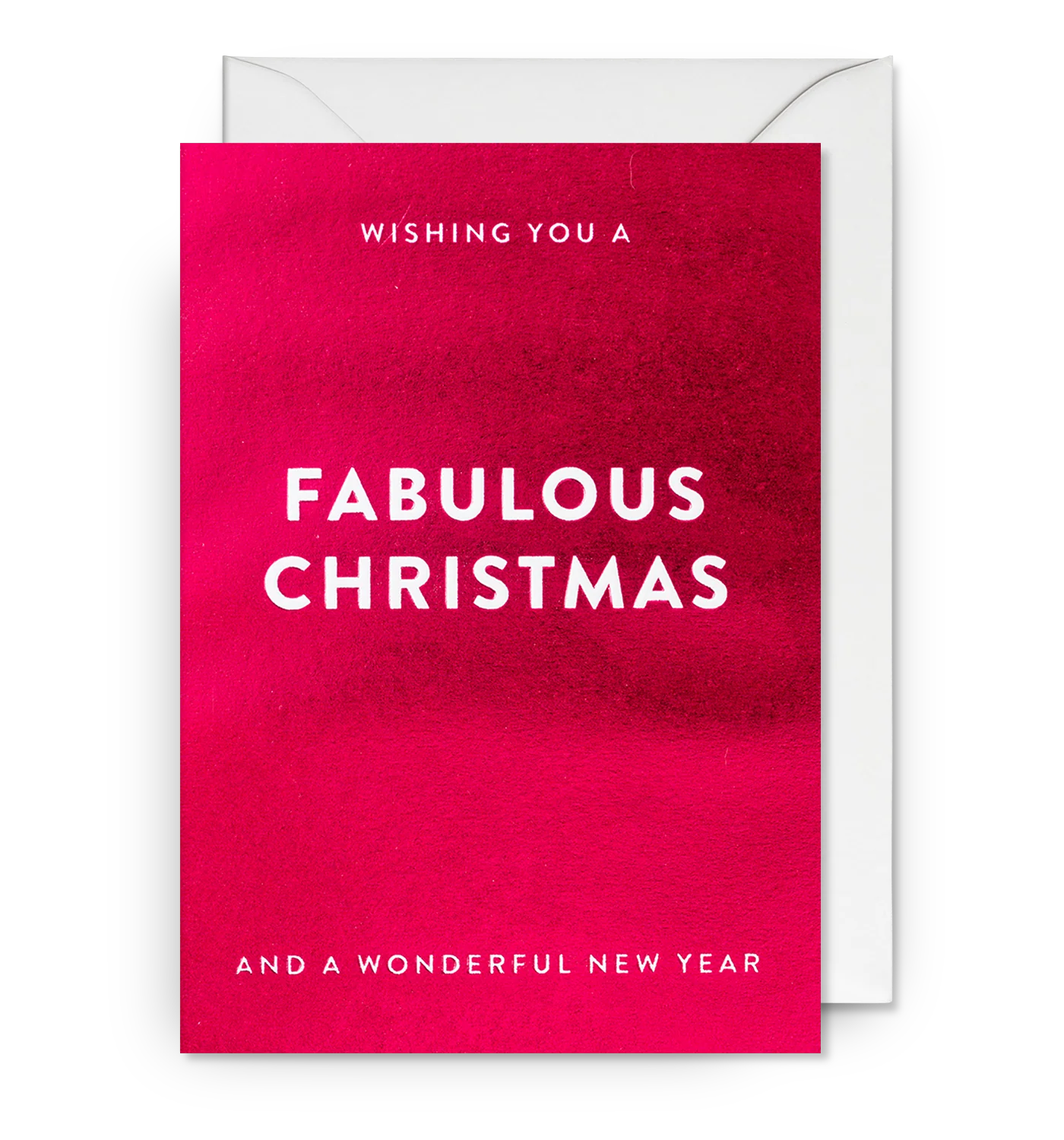 Wishing You a Fabulous Christmas Greeting Card
