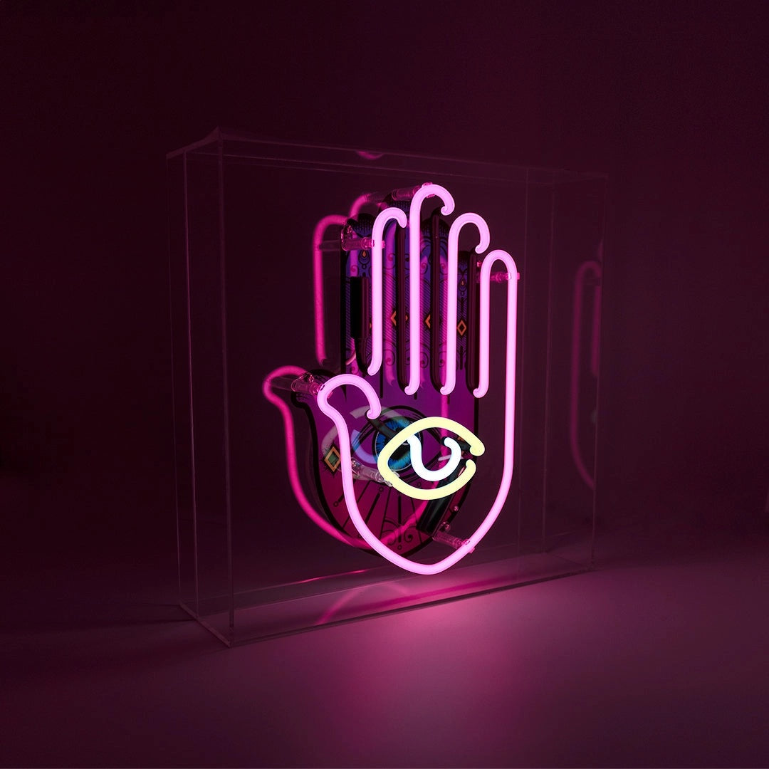 Enseigne au néon All Seeing Eye
