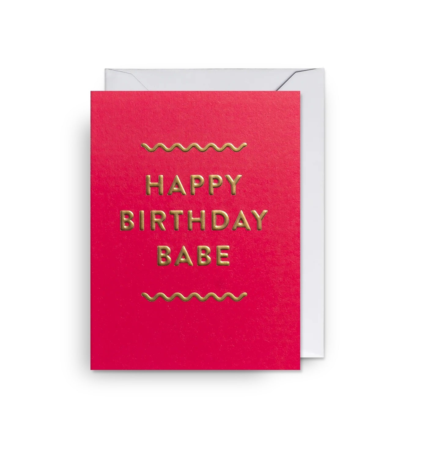 Happy Birthday Babe Mini Card