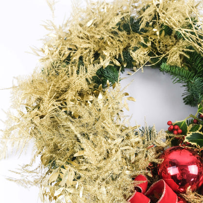 Gold Fern Wreath