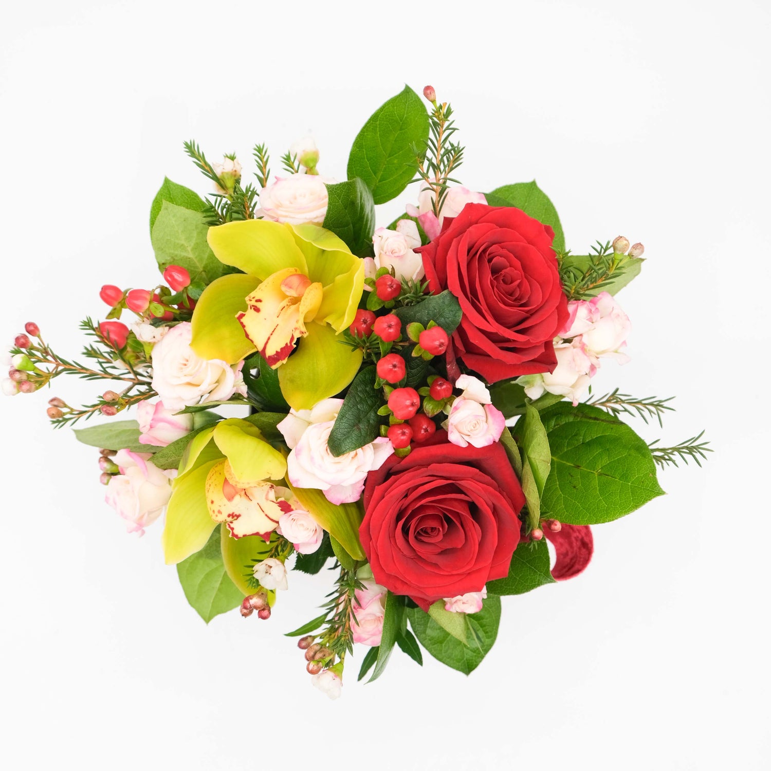 صندوق القبعة - وردي وخوخي