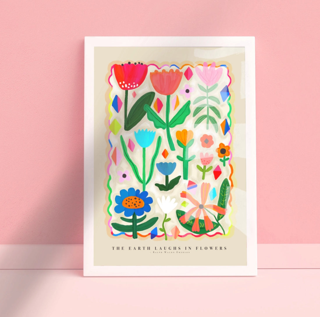 La Terre rit en fleurs