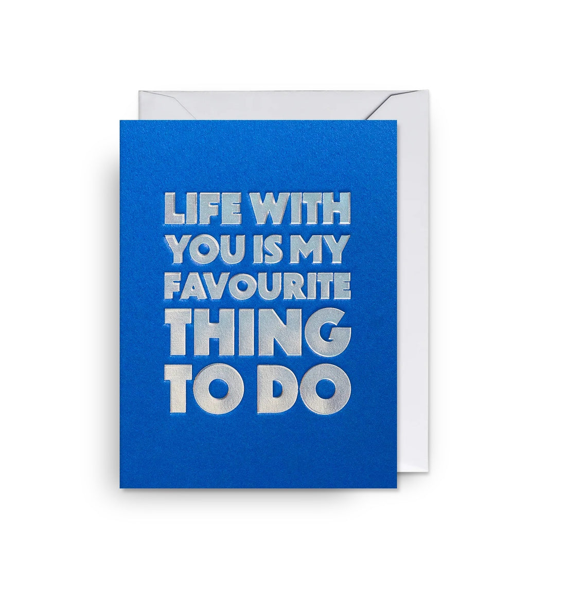 Mini carte « Ne rien faire avec toi signifie tout pour moi »