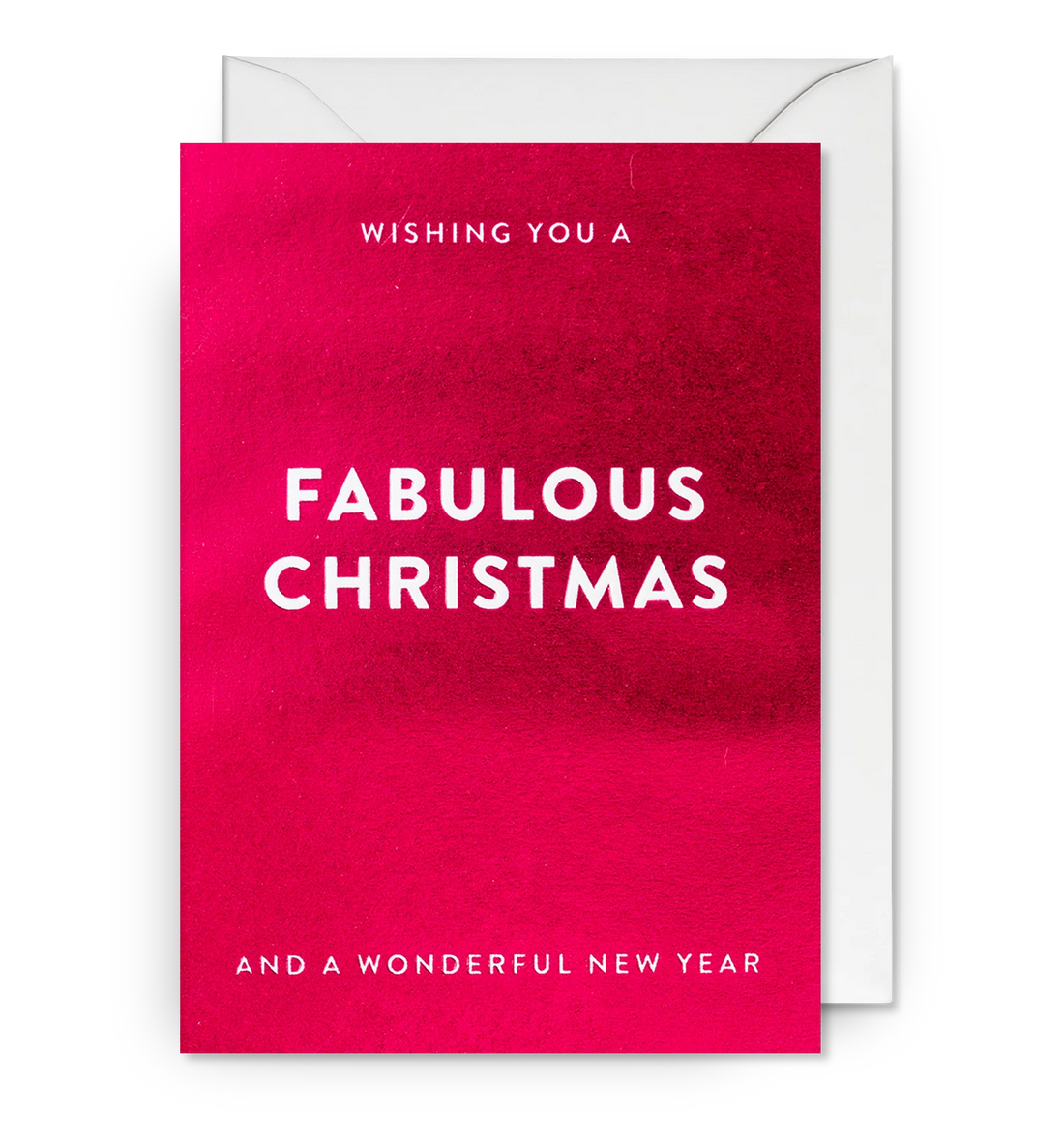 Wishing You a Fabulous Christmas Greeting Card