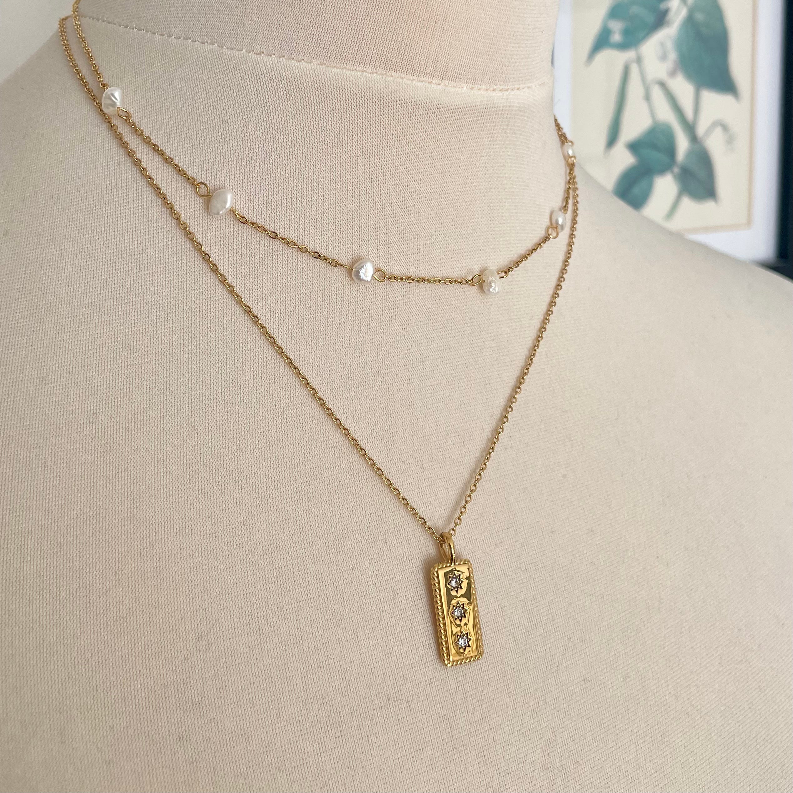 Collier en nacre pour tous les jours 