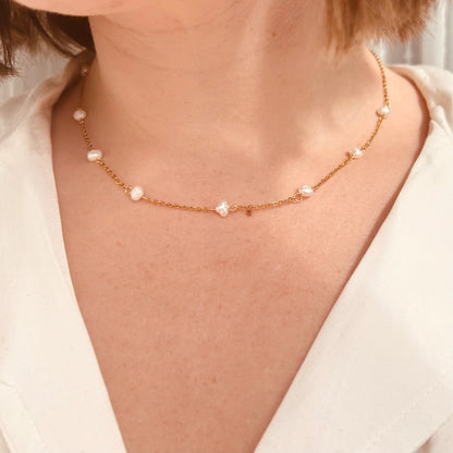 Collier en nacre pour tous les jours 